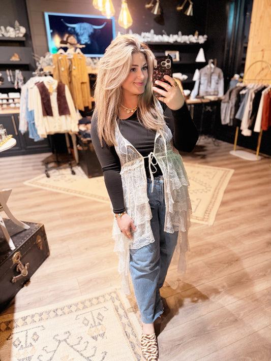 Prairie Moon Lace Duster