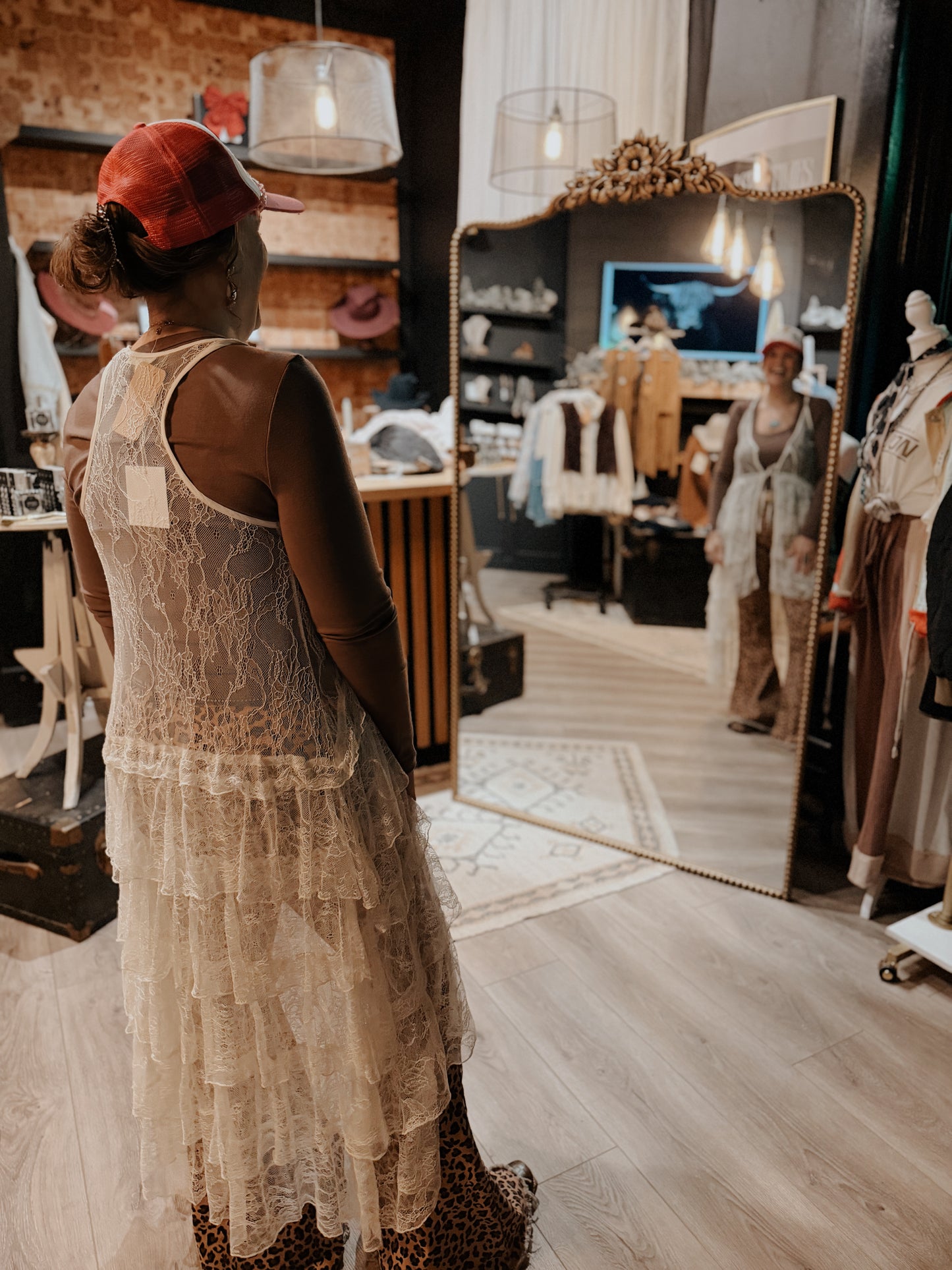 Prairie Moon Lace Duster