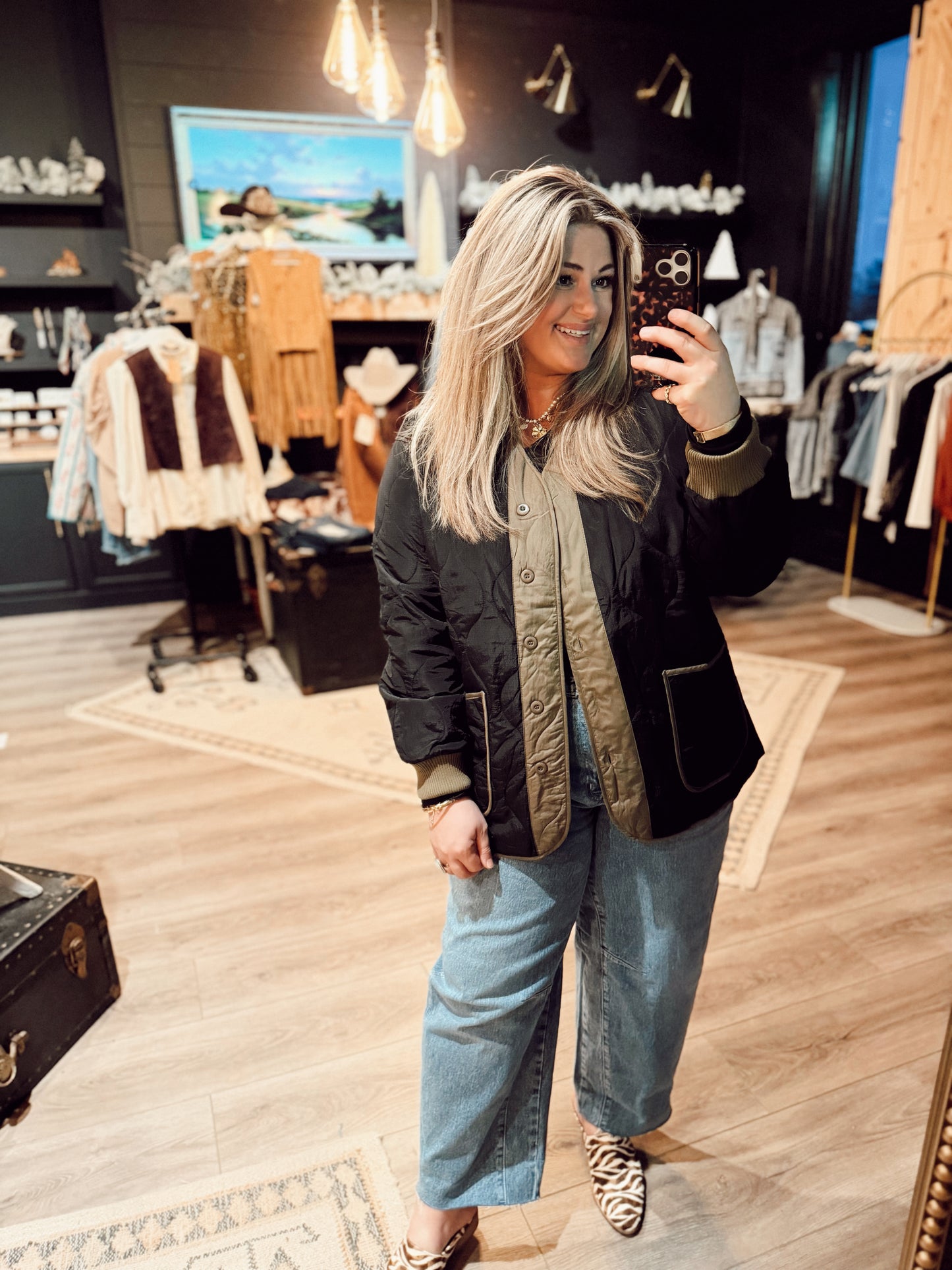 Prairie Line Soft Wash Top/Jacket