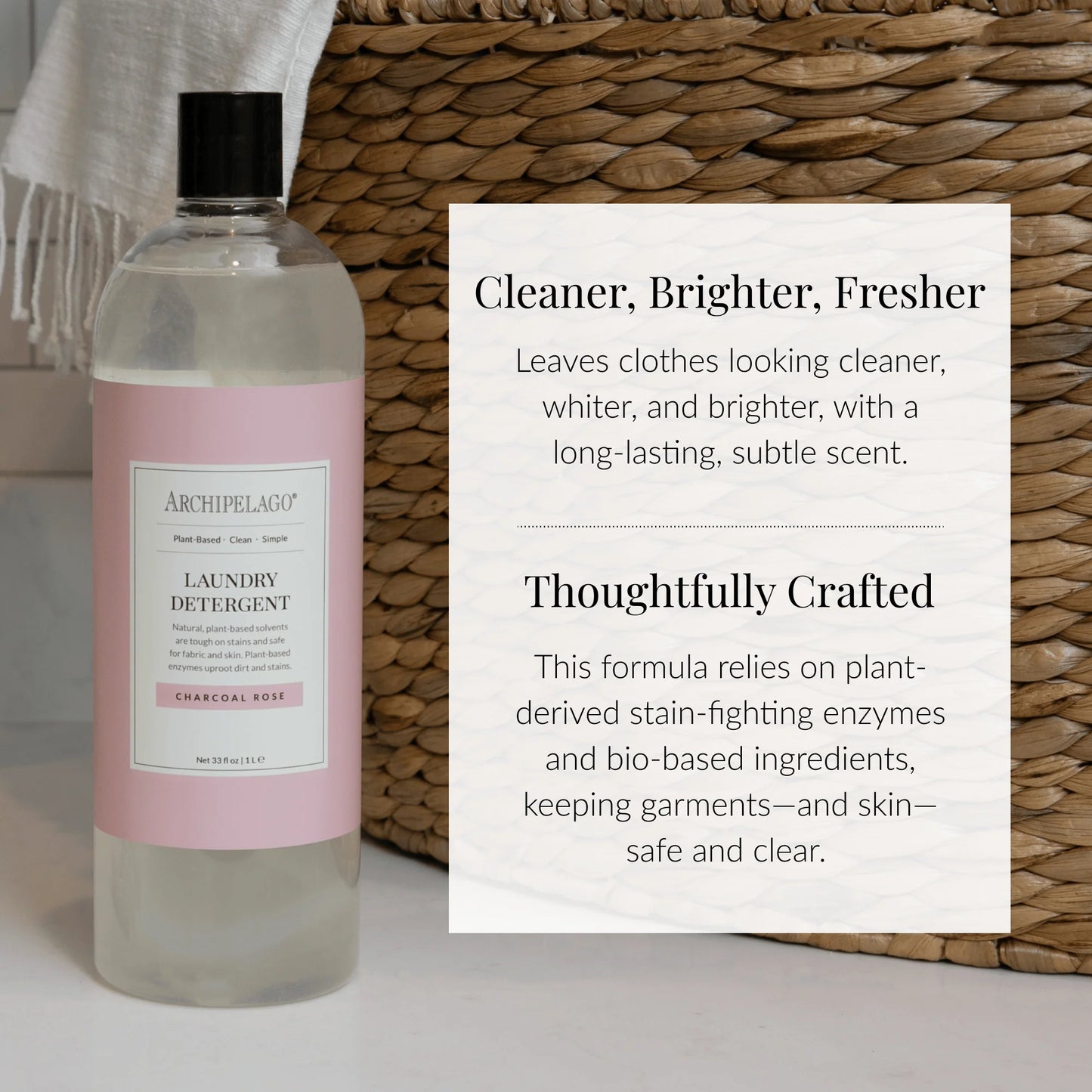 Charcoal Rose Laundry Detergent