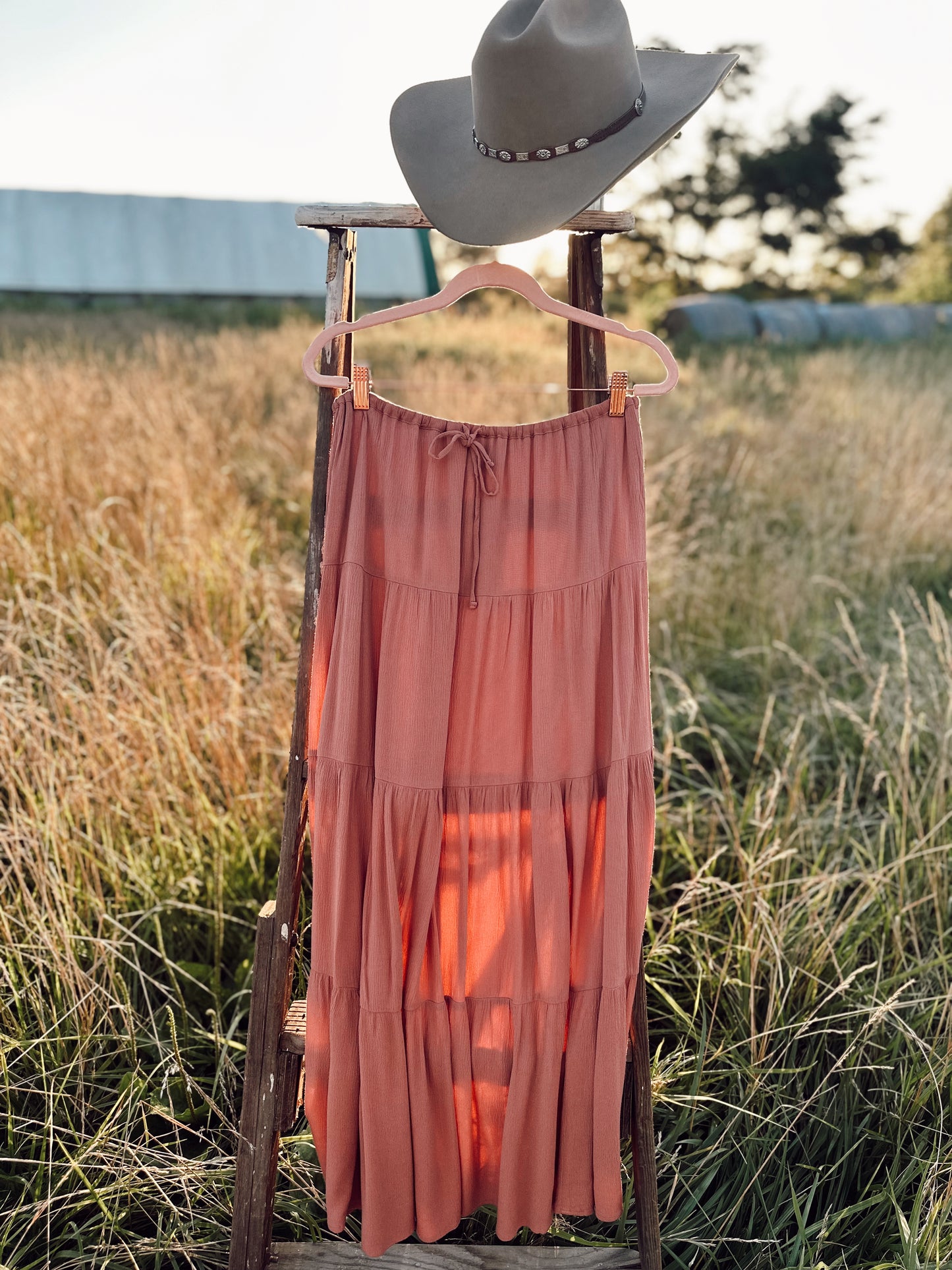 Sunset Swing Skirt - Mauve