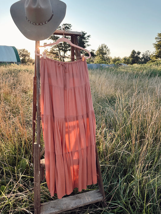 Sunset Swing Skirt - Mauve