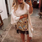 The Saddle Silk Skort
