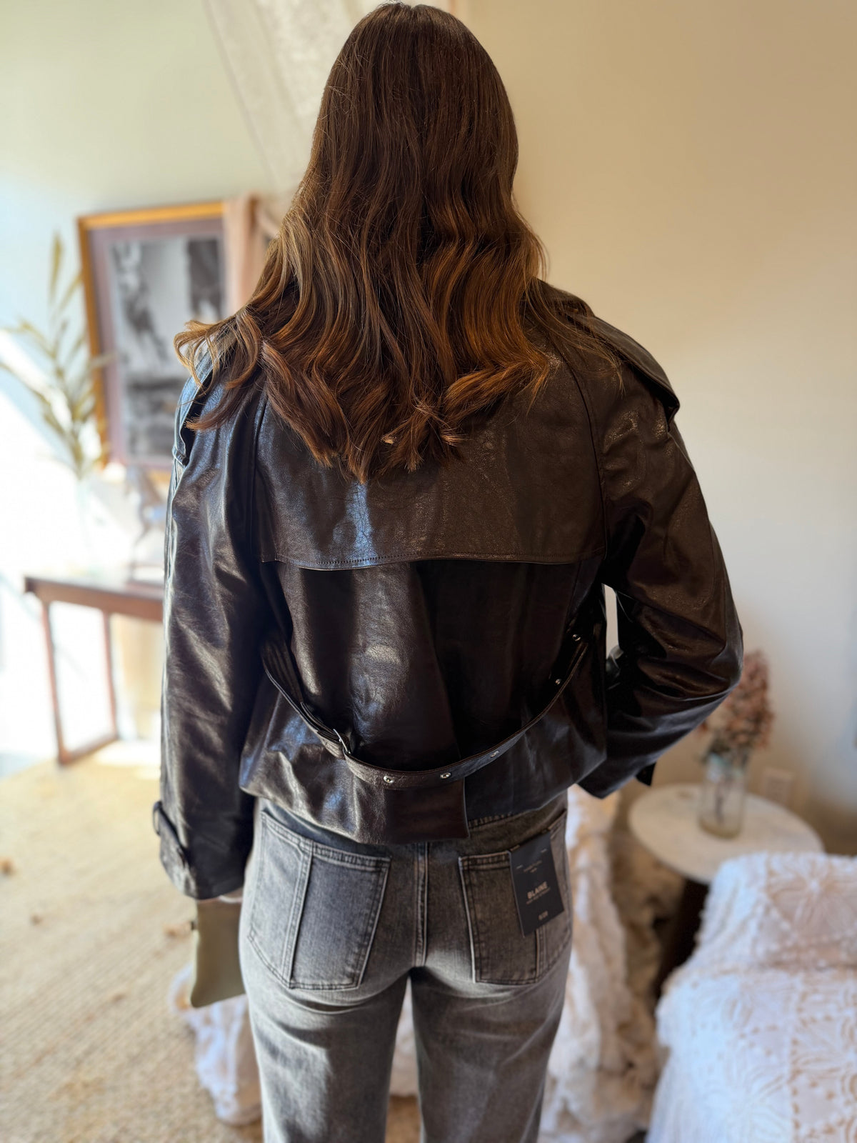The Harrington Leather-Look Jacket