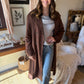 The Montclair Suede Trench Coat