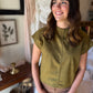 The Saddlebrook Suede Top