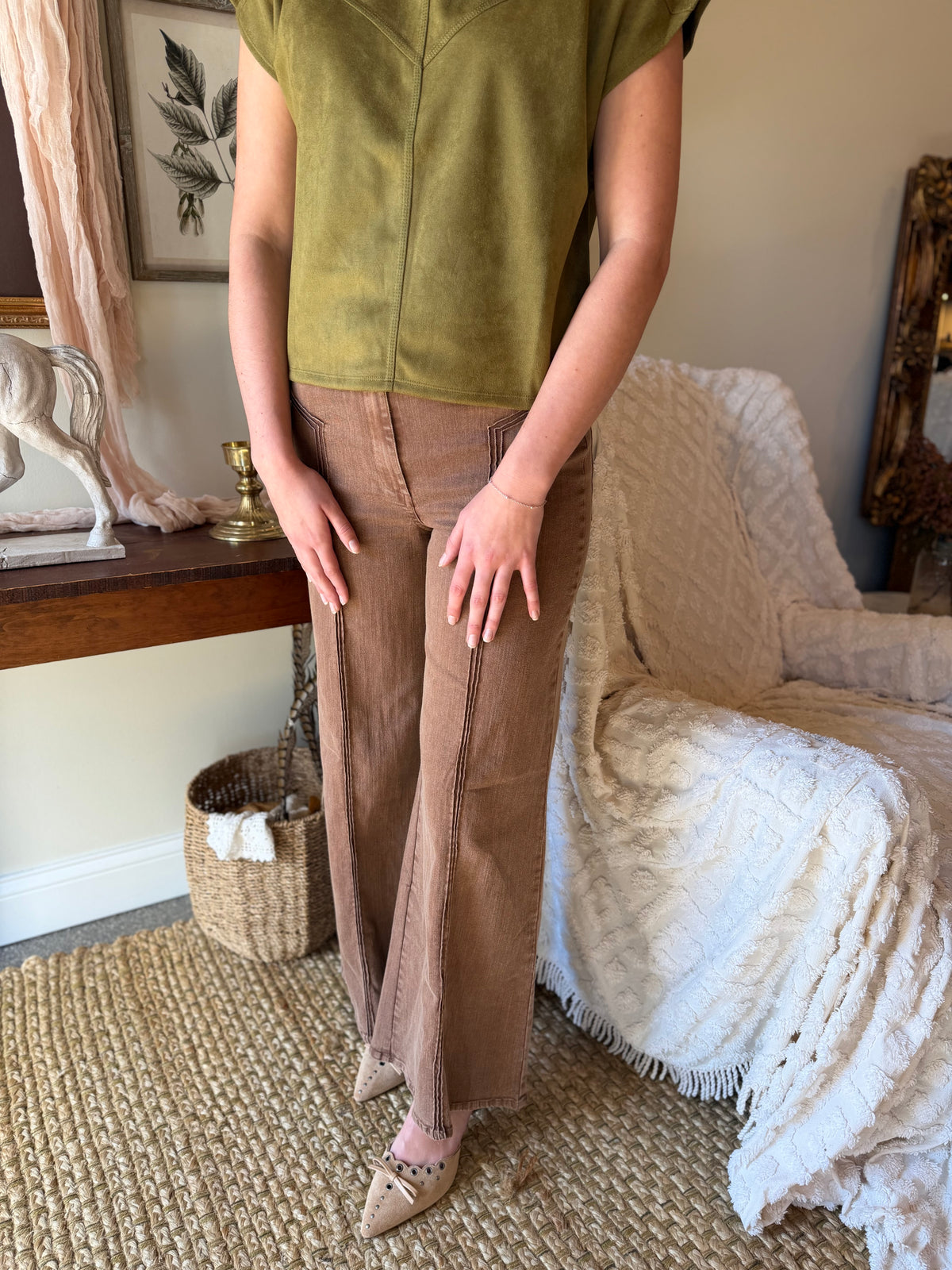 The Stockyard Denim - Brown