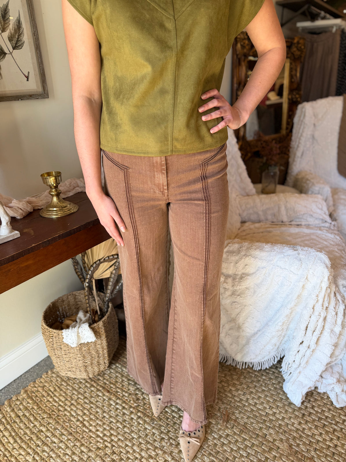 The Stockyard Denim - Brown