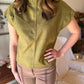 The Saddlebrook Suede Top