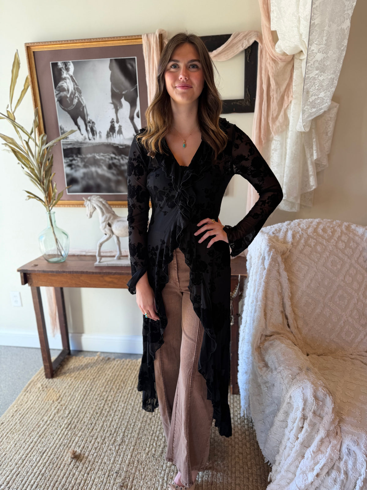 The Greer Duster - Black