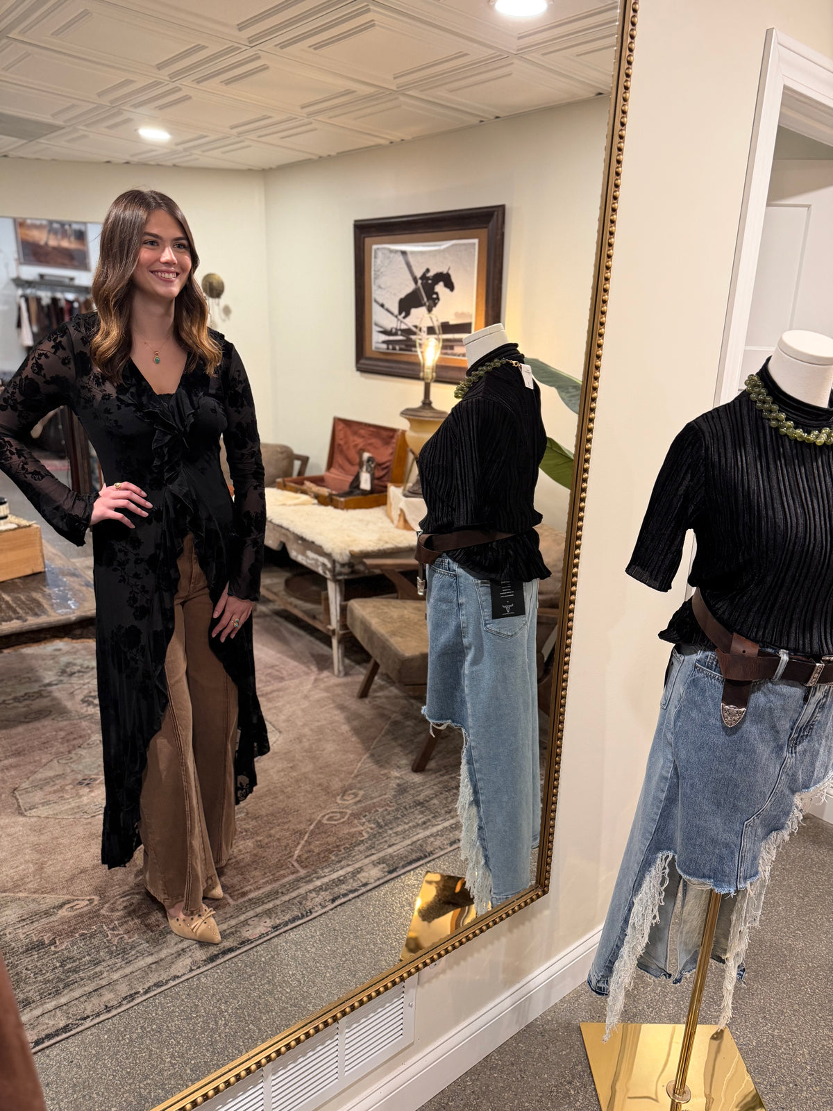 The Greer Duster - Black