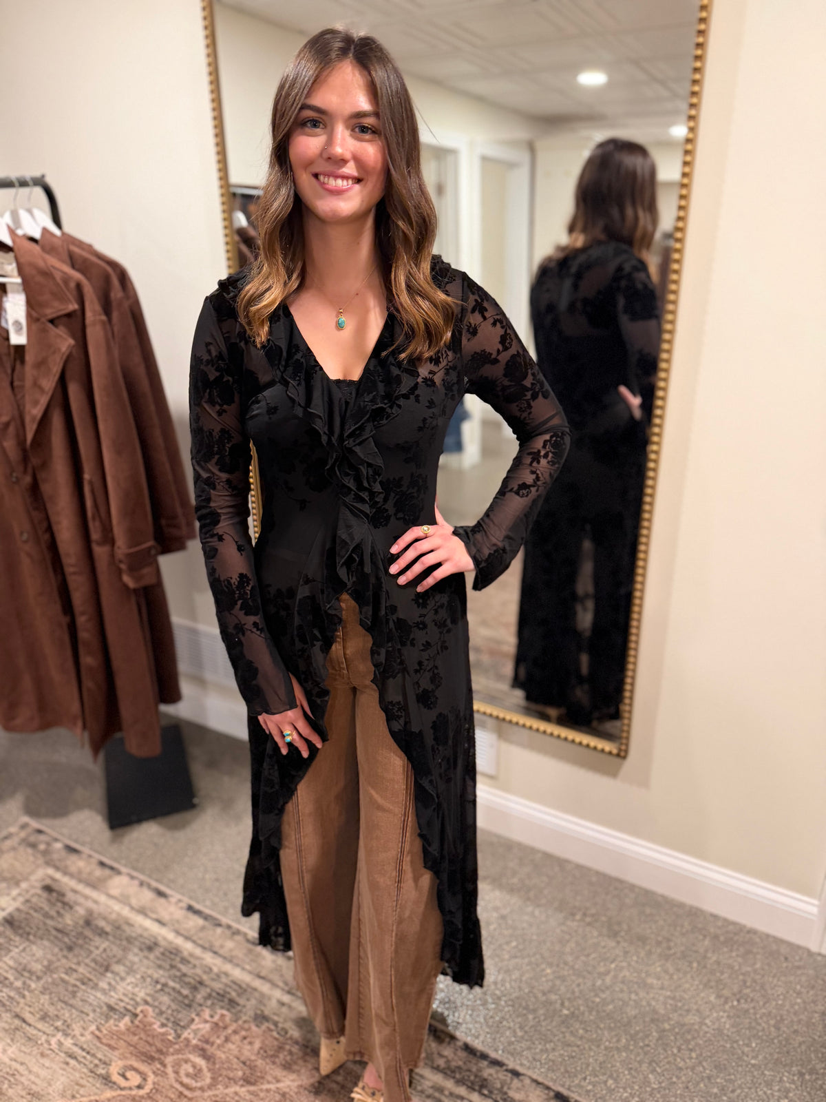 The Greer Duster - Black