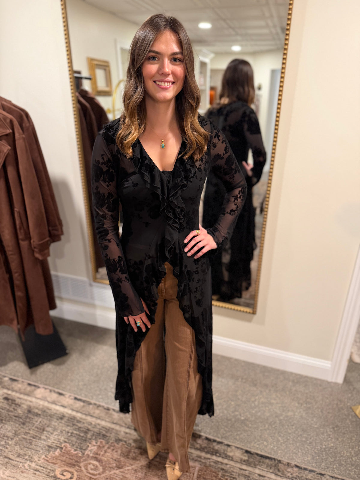 The Greer Duster - Black