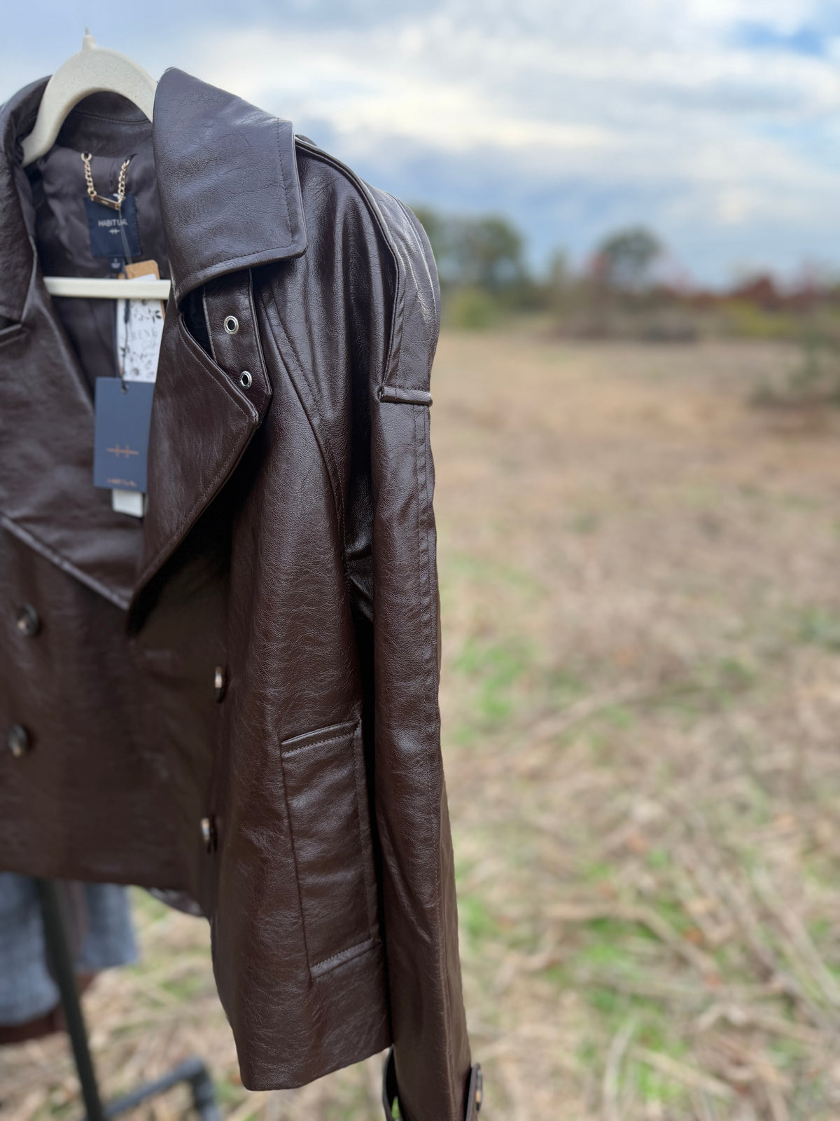 The Harrington Leather-Look Jacket