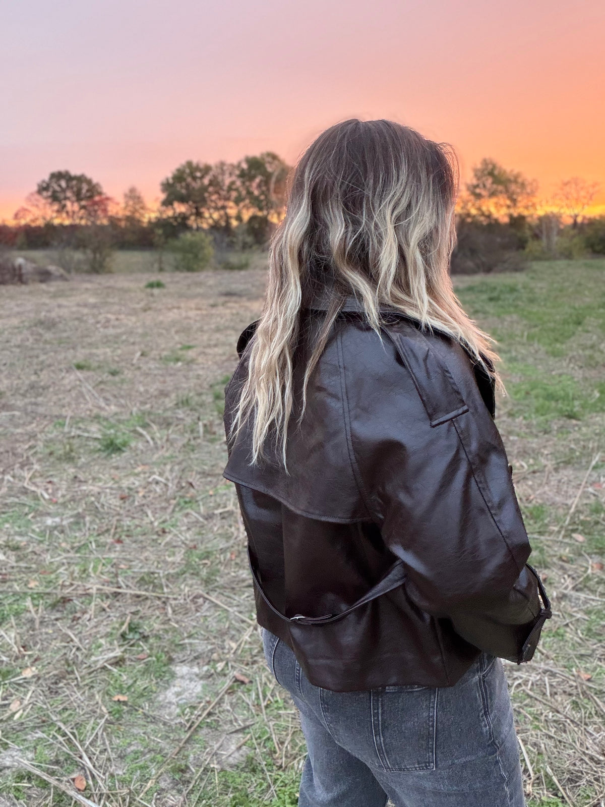 The Harrington Leather-Look Jacket