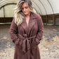 The Montclair Suede Trench Coat