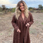 The Montclair Suede Trench Coat