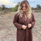 The Montclair Suede Trench Coat