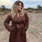 The Montclair Suede Trench Coat