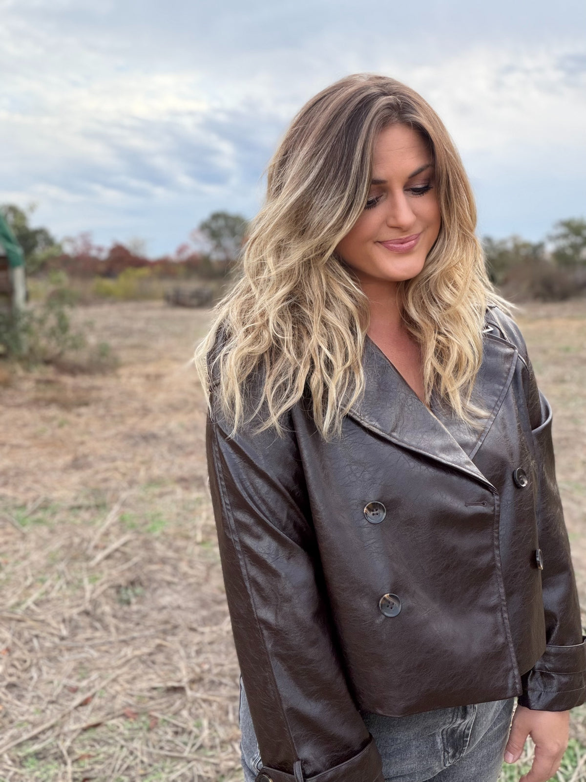 The Harrington Leather-Look Jacket