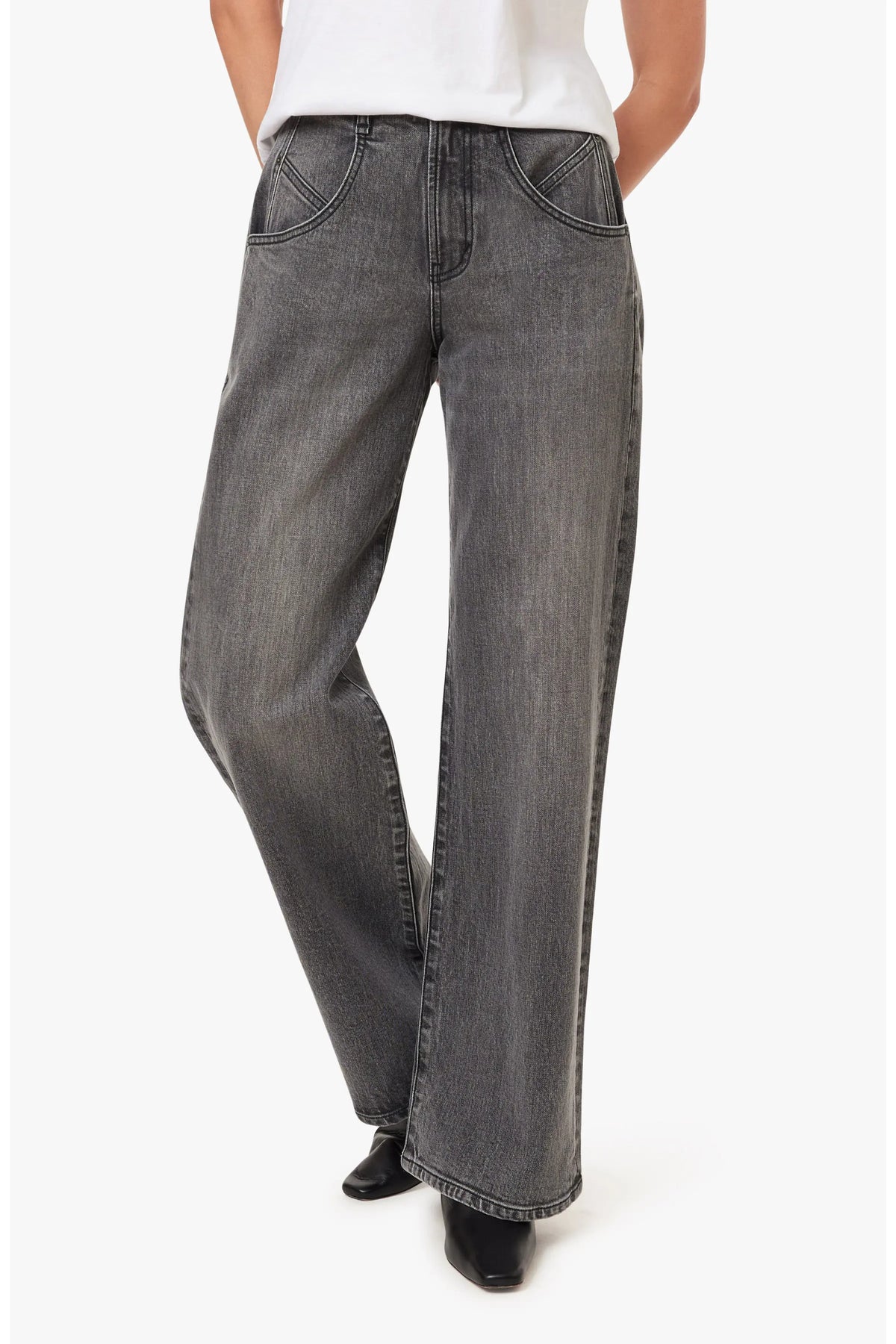Blaine High Waist Straight Leg Jeans | Habitual Denim