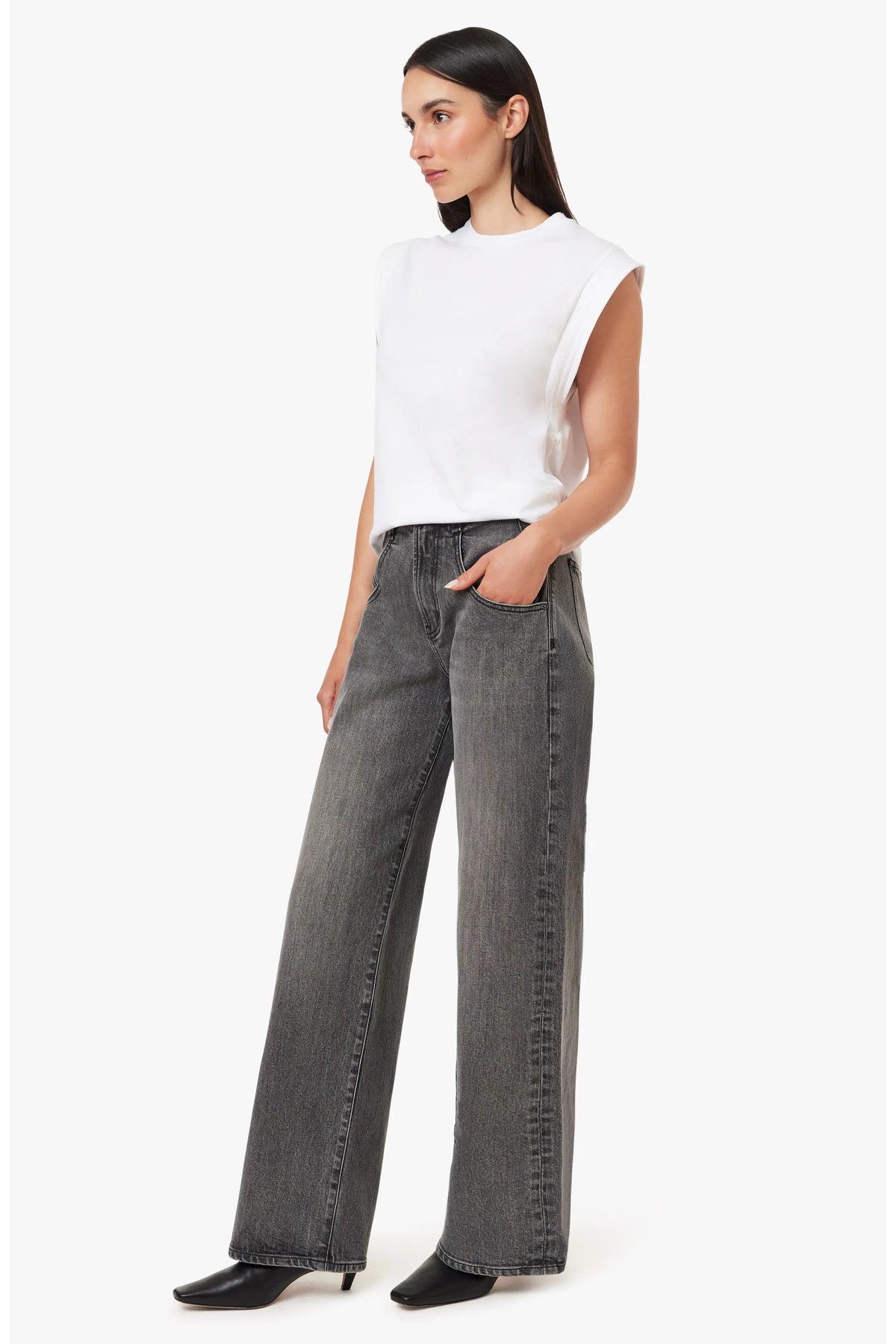 Blaine High Waist Straight Leg Jeans | Habitual Denim