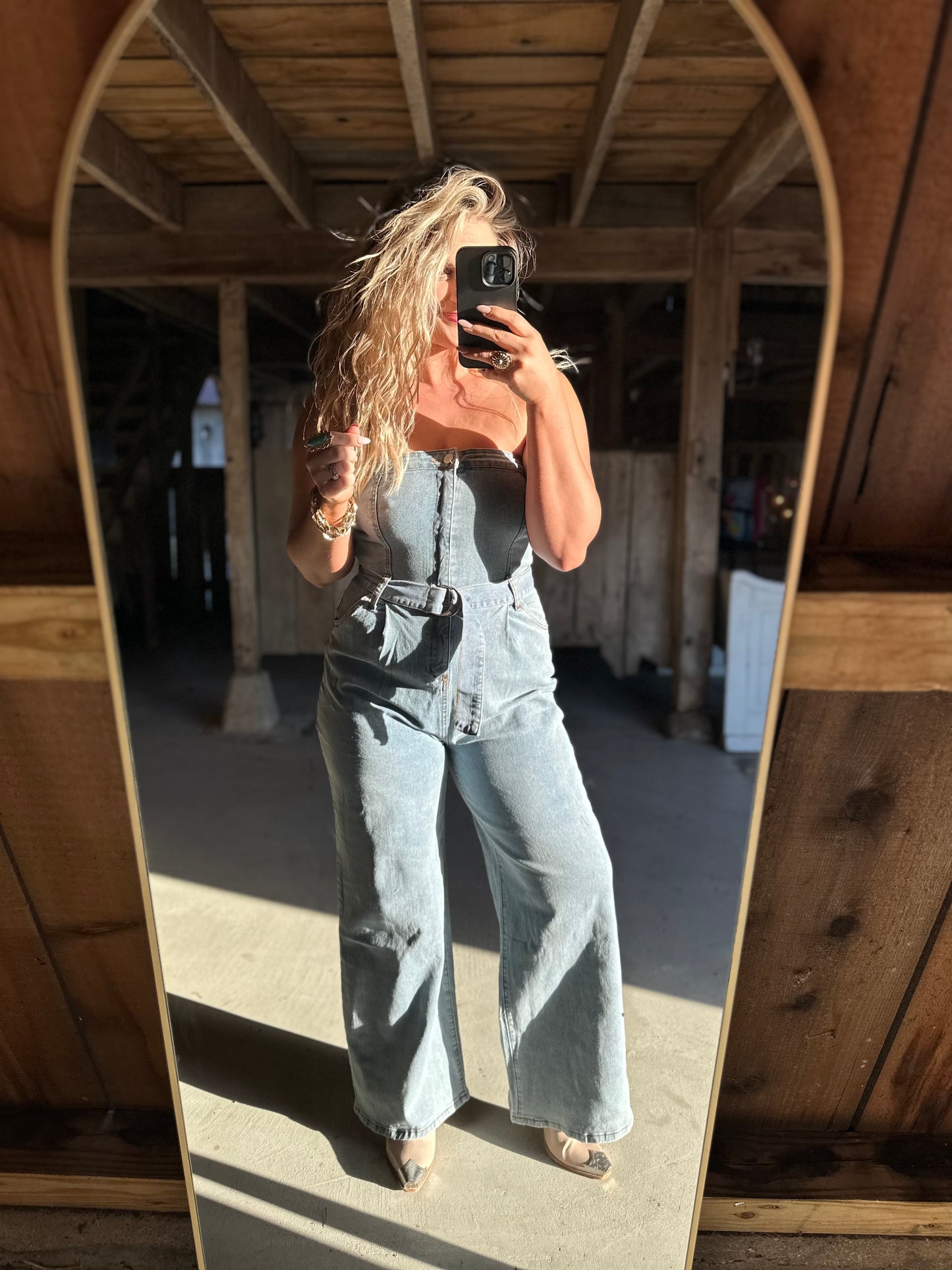 LeAnn’s Denim Jumpsuit