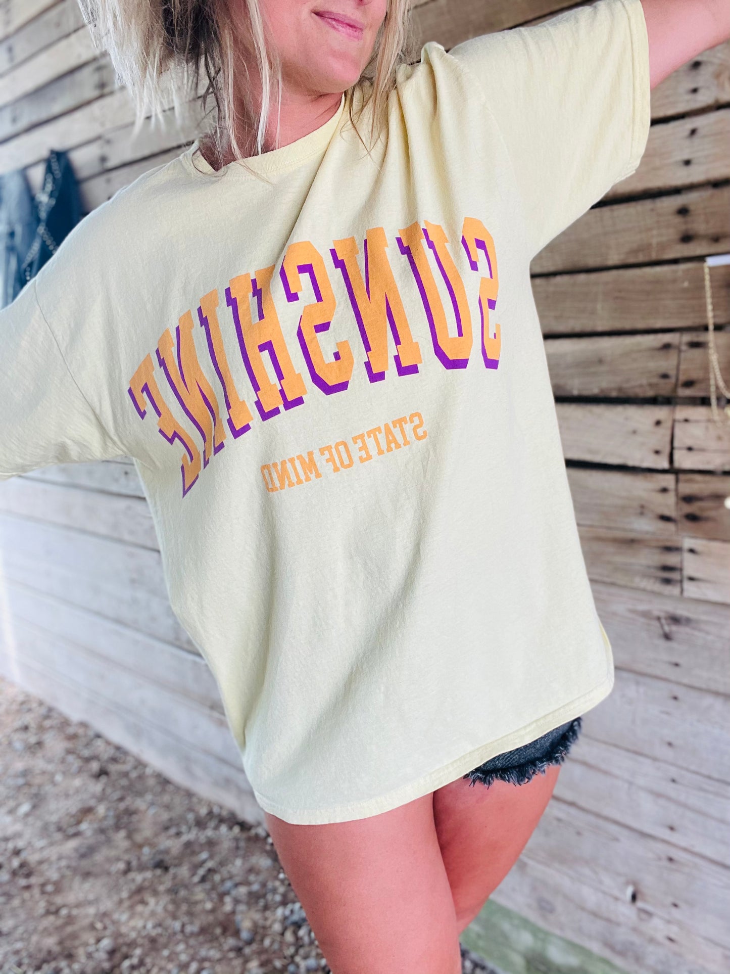 Sunshine Tee - Yellow