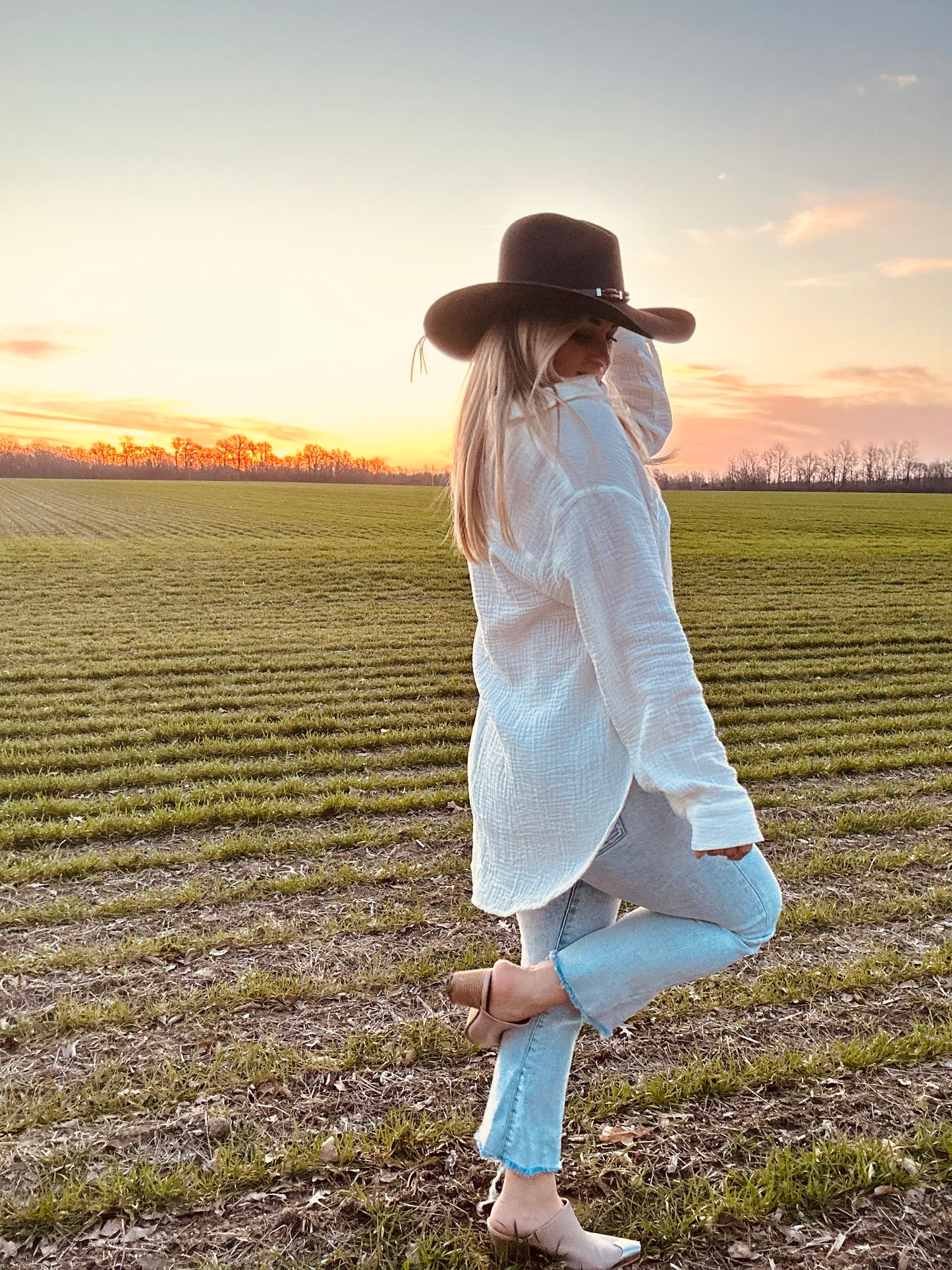 Elia’s White Button Down