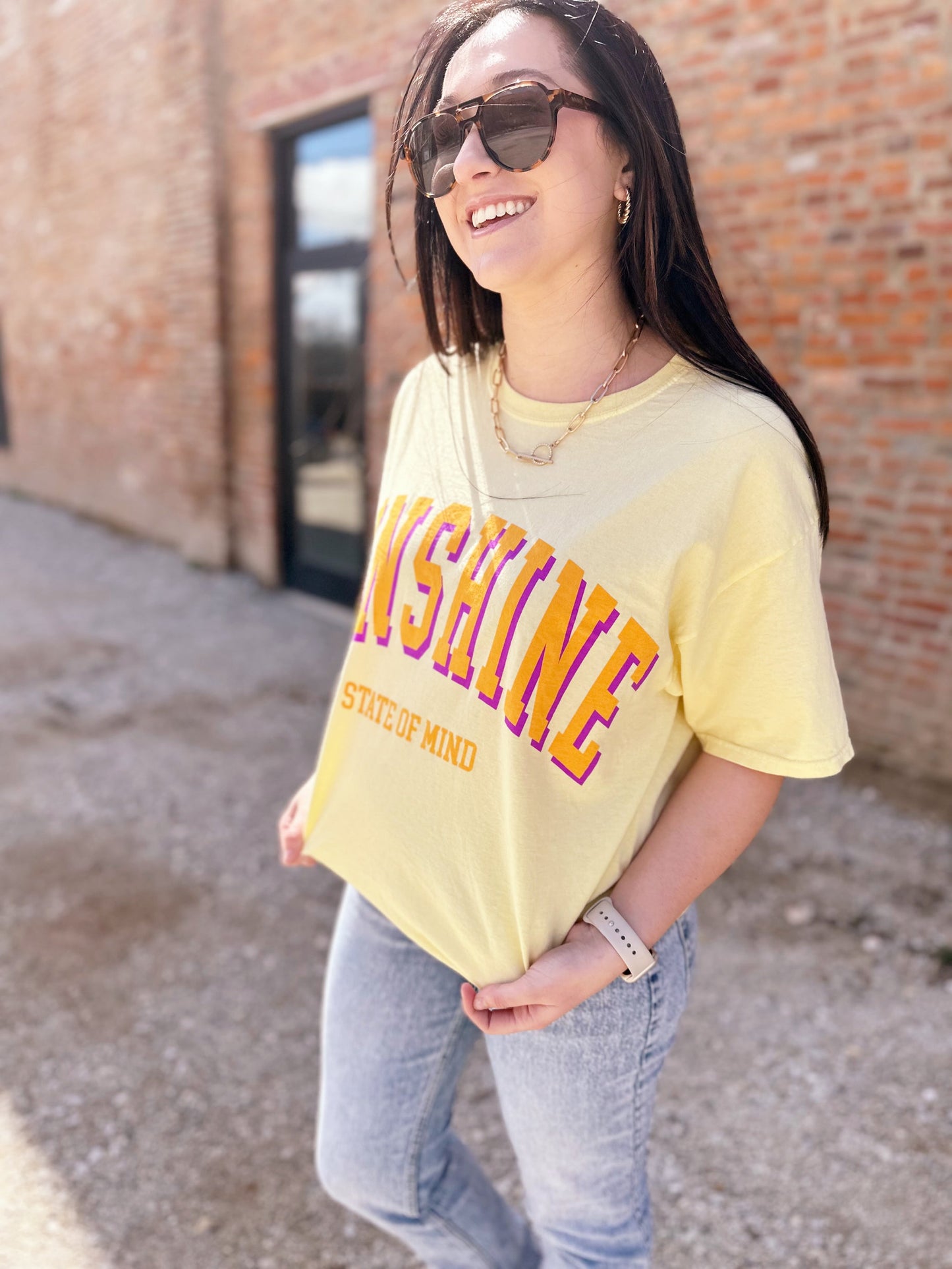 Sunshine Tee - Yellow