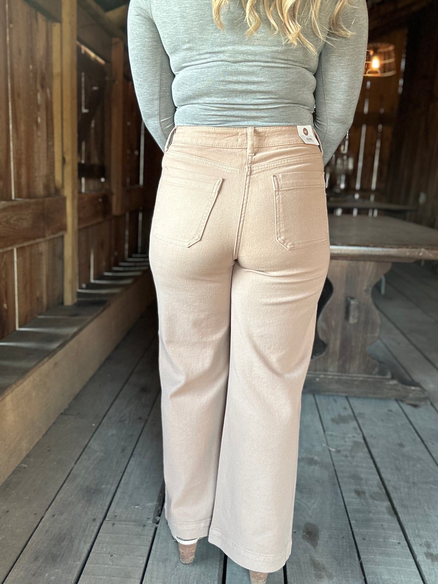 Polly’s  Patch Pocket Jeans