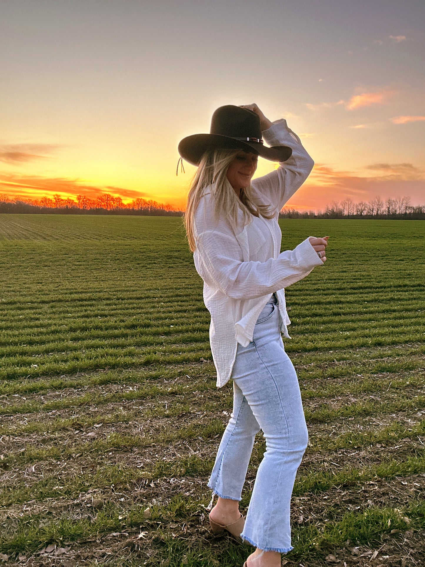 Elia’s White Button Down