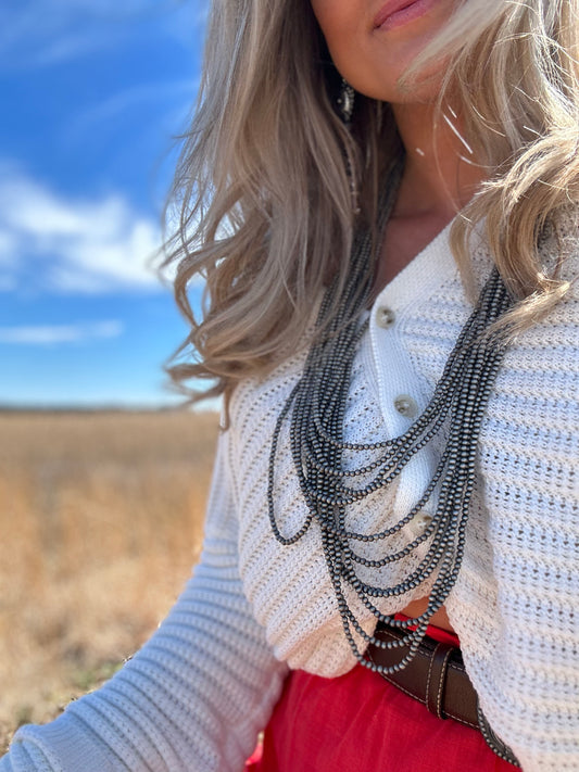 Out West Layered Navajo Pearls