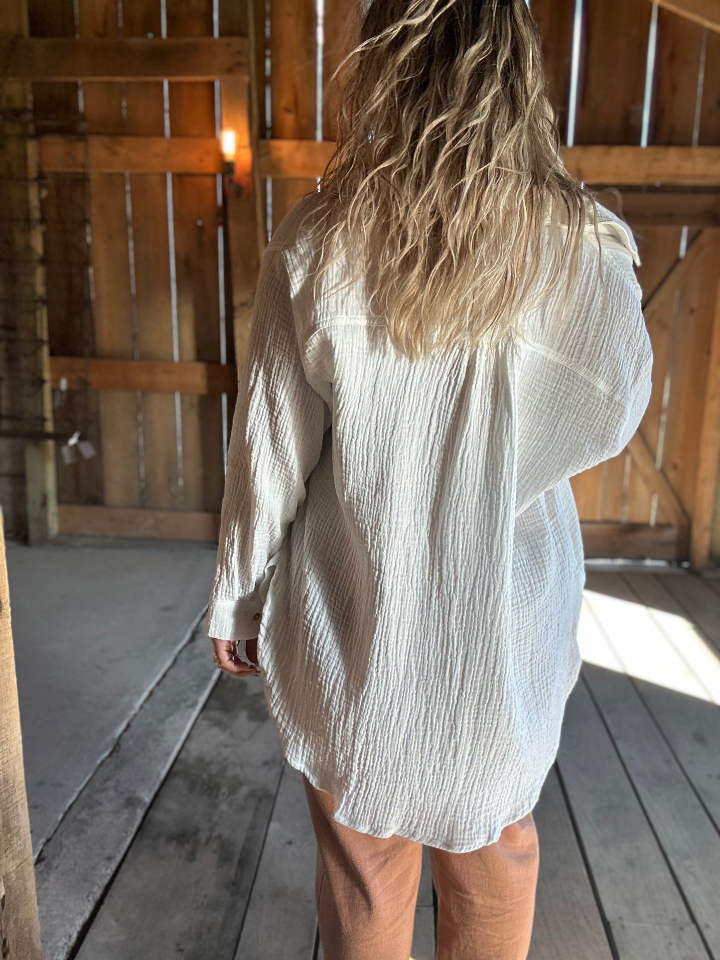 Elia’s White Button Down