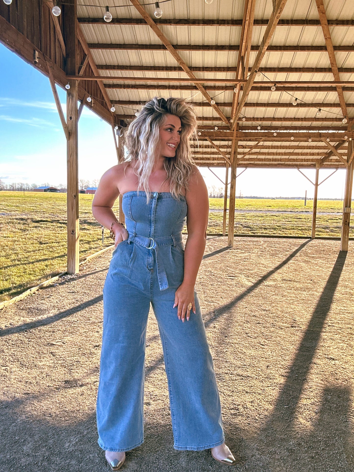 LeAnn’s Denim Jumpsuit